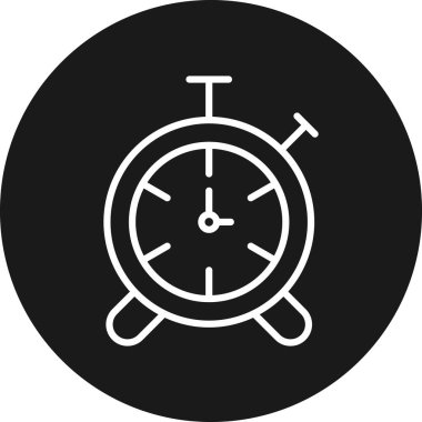 Bir pusula simgesinin vektör illüstrasyonu