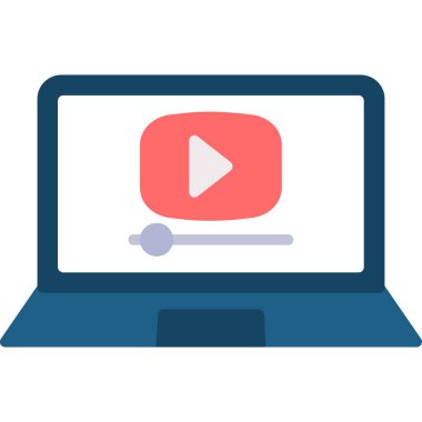 Bilgisayar simgesi, vektör illüstrasyonuyla oyna