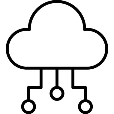 cloud computing vector icon design