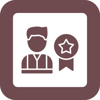 ödül simgesi vektör illüstrasyonu