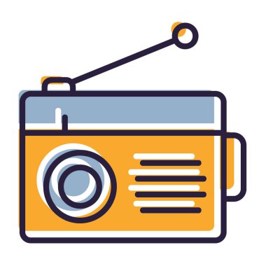 Kamera. Web simgesi basit illüstrasyon