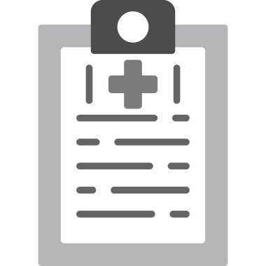 tıbbi ve sağlık renkli vektör simgesi.