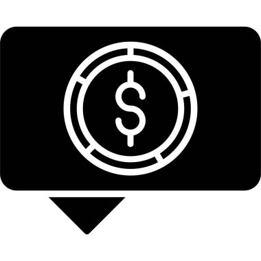 Sohbet Basit Vektör Simgesi ResmiComment