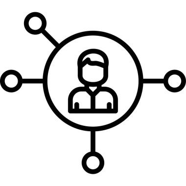 Ağ web simge vektör çizim