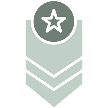 Yıldız simgesinin vektör illüstrasyonu