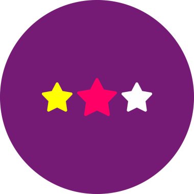 Reyting. Web simgesi basit illüstrasyon