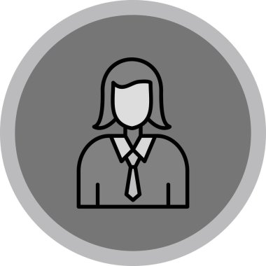 İnsan simgesinin vektör illüstrasyonu