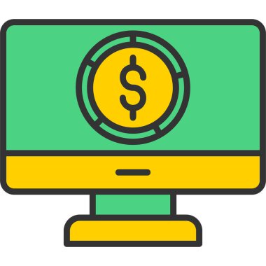 para simgesi vektör illüstrasyonu