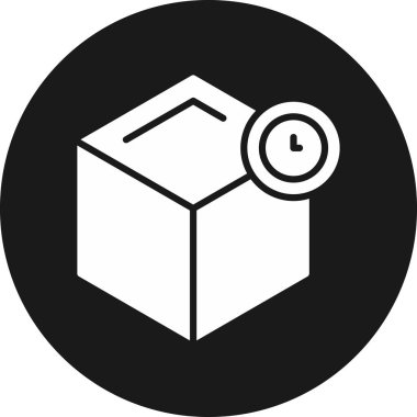 trend biçimi izole edilmiş arkaplanda parsel simgesi