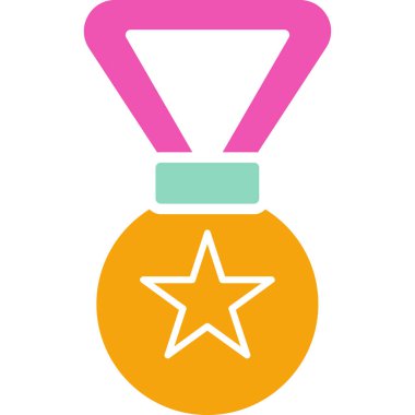 Ödül. Web simgesi basit tasarım