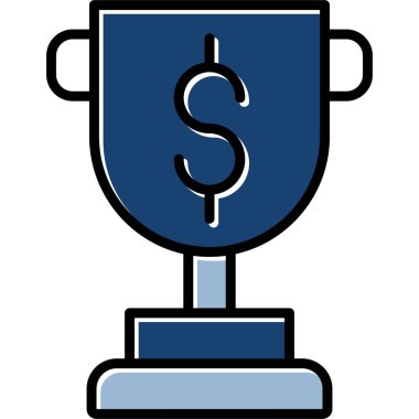 Kupa Ödülü vektör simgesi