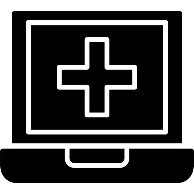 tıbbi sağlık simgesi, vektör illüstrasyonu