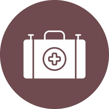 Evrak Çantası'nı vektör glif simgesi