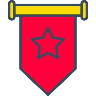 Modern simgenin vektör illüstrasyonu