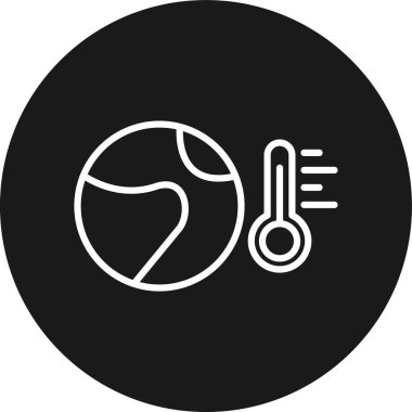 Modern simge sembolünün vektör illüstrasyonu