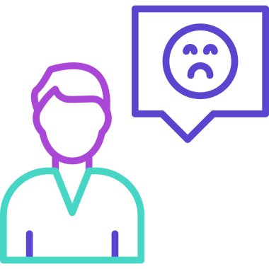 Vektör Avatar Simgesi illüstrasyonu