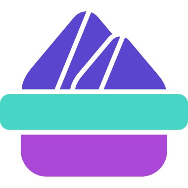 Şapka. Web simgesi basit tasarım