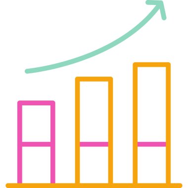Grafik. Web simgesi basit illüstrasyon
