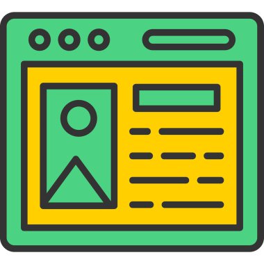 tarayıcı web sayfası simgesi