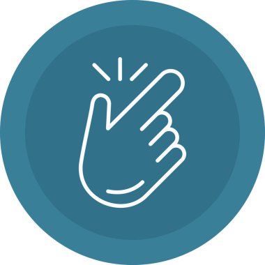 el simgesi, vektör illüstrasyon tasarımı