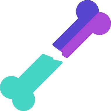 bell fitness gym icon in flat style