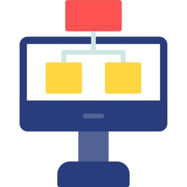 Web simgesi vektör illüstrasyonu