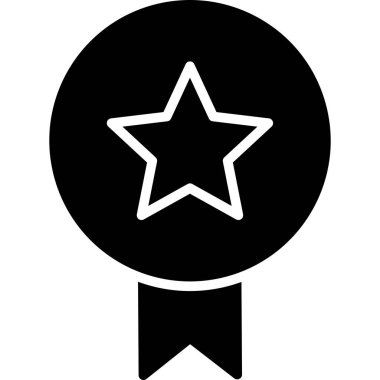 ödül simgesi, vektör illüstrasyonu