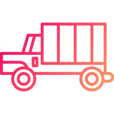 kamyon simgesi çizimi