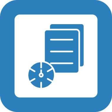 Kontrol listesi simgesi vektör illüstrasyonu