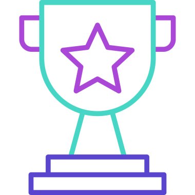 Madalya. Web simgesi basit tasarım