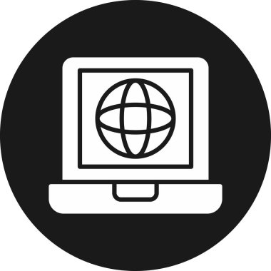 seo modern simgesinin vektör illüstrasyonu