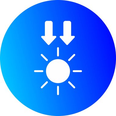 güzel güneş sistemi çizgi vektör simgesi