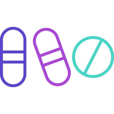 Hap. Web simgesi basit illüstrasyon