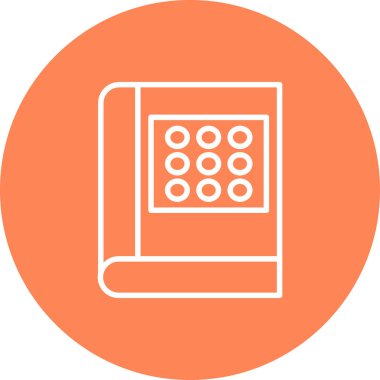 hesap makinesi vektör simgesi modern basit illüstrasyon