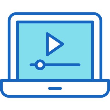 bilgisayar izleyici vektör simgesi