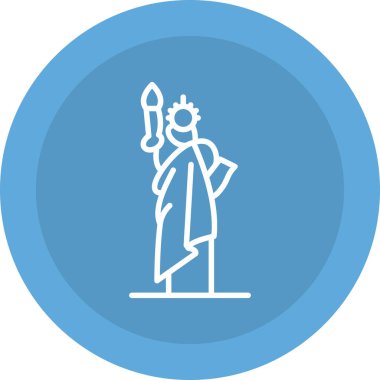 Kadın simgesinin vektör illüstrasyonu