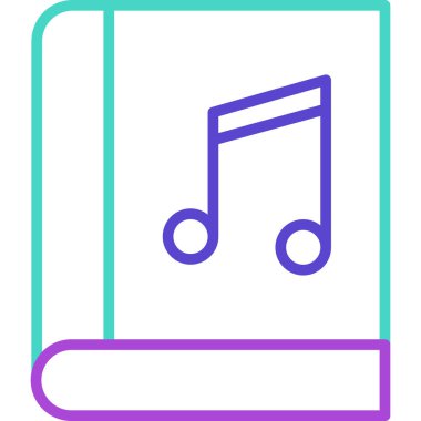 Kitap. Web simgesi basit illüstrasyon