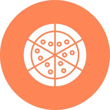 Gıda ve sağlık simgesinin vektör illüstrasyonu