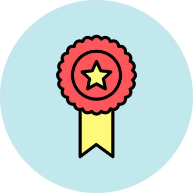 ödül simgesi vektör illüstrasyonu