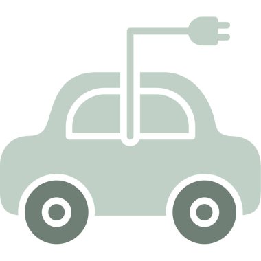 - Araba. Web simgesi basit illüstrasyon