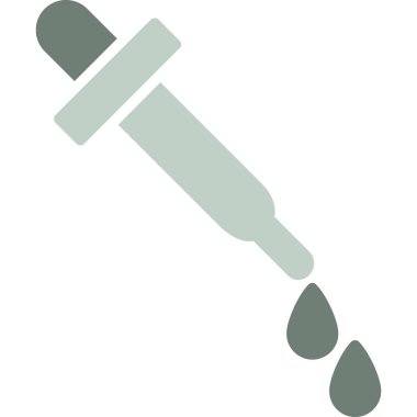 boya fırçası vektör simgesi. biçim düz sembol, yumuşak mavi renk, yuvarlak açılar, beyaz arkaplan