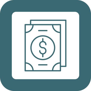 Dolar simgesi modaya uygun arka plan