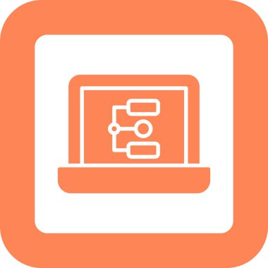 video simgesi vektör illüstrasyonu