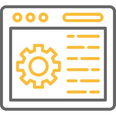 Simge vektör illüstrasyonu ayarlanıyor