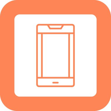 - Telefon. Web simgesi basit illüstrasyon