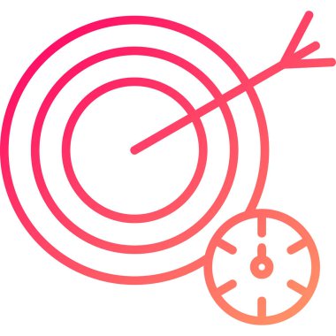 Bir pusula simgesinin vektör illüstrasyonu