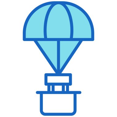 hava balonu vektör illüstrasyonu