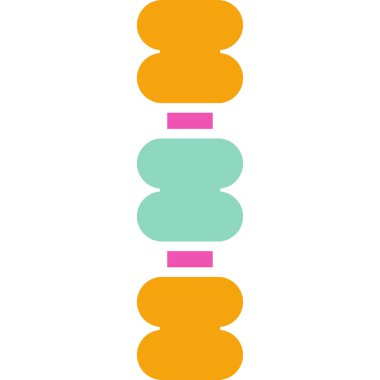 Çizgi film simgesinin vektör çizimi