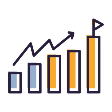 ok vektör illüstrasyonlu grafik