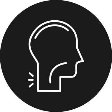 Ampul. Web simgesi basit tasarım